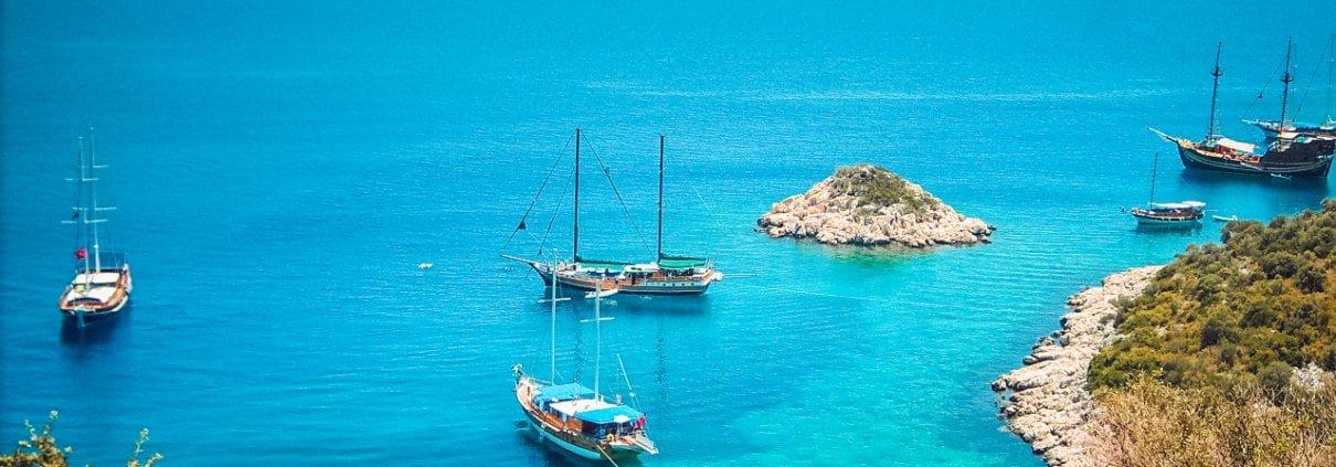 Guvercinlik Bay, Kas Turkey