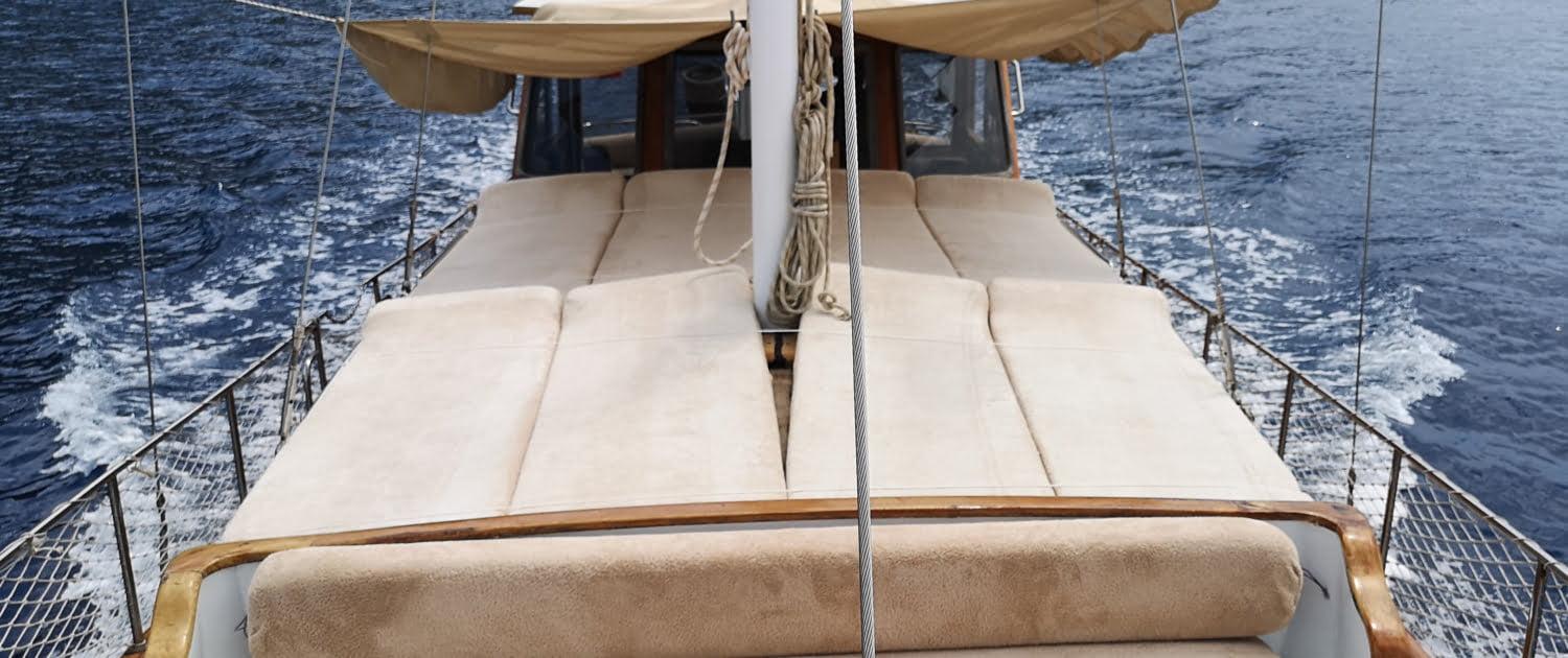 Nuray Boat - Front Sunbed